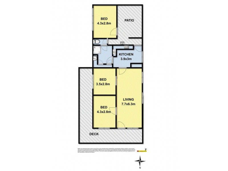 8 Blundy Street, Forrest VIC 3236 Floorplan