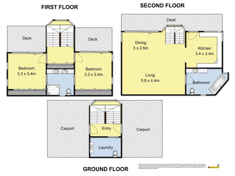 4/3 Cawood Street, Apollo Bay VIC 3233 Floorplan