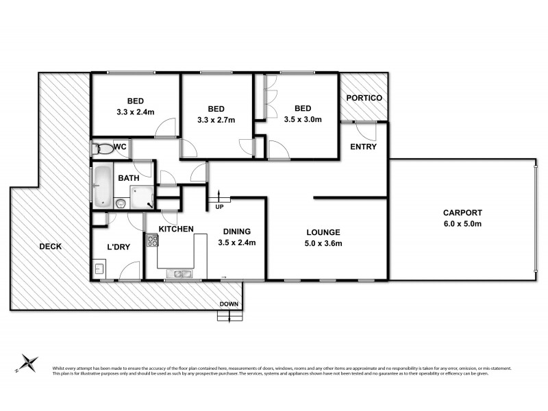 25 Centaurus Avenue, Clifton Springs VIC 3222 Floorplan