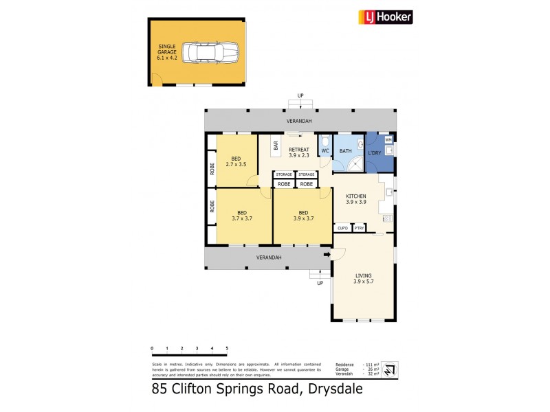 85 Clifton Springs Road, Drysdale VIC 3222 Floorplan