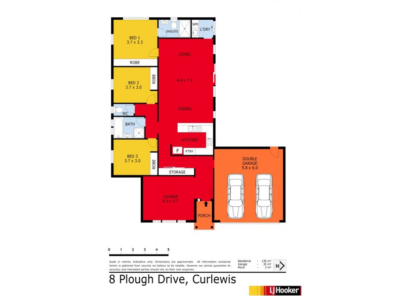8 Plough Drive, Curlewis VIC 3222 Floorplan