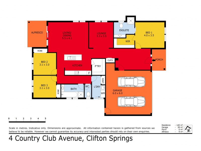 4 Country Club Avenue, Clifton Springs VIC 3222 Floorplan