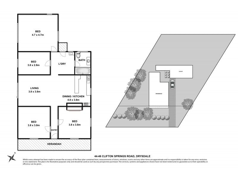 44-46 Clifton Springs Road, Drysdale VIC 3222 Floorplan