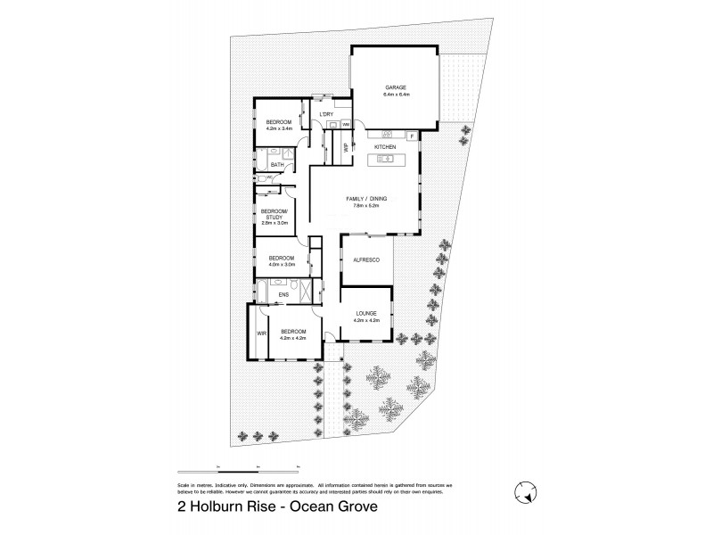 2 Holburn Rise, Ocean Grove VIC 3226 Floorplan