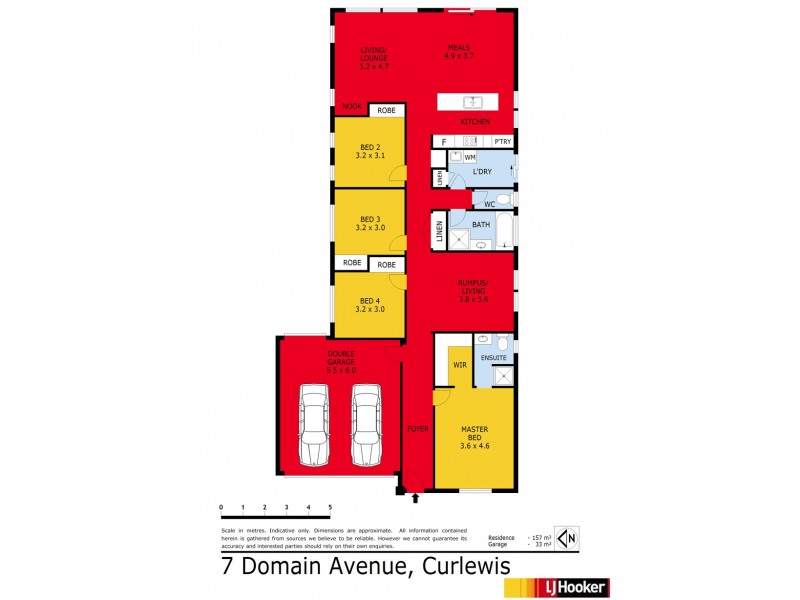 7 Domain Avenue, Curlewis VIC 3222 Floorplan