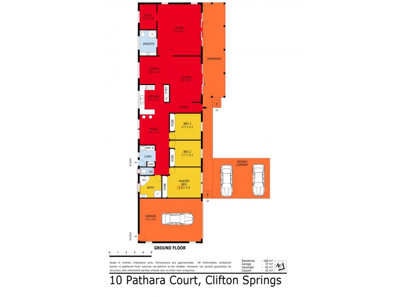 10 Pathara Court, Clifton Springs VIC 3222 Floorplan