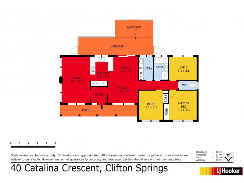40 Catalina Crescent, Clifton Springs VIC 3222 Floorplan