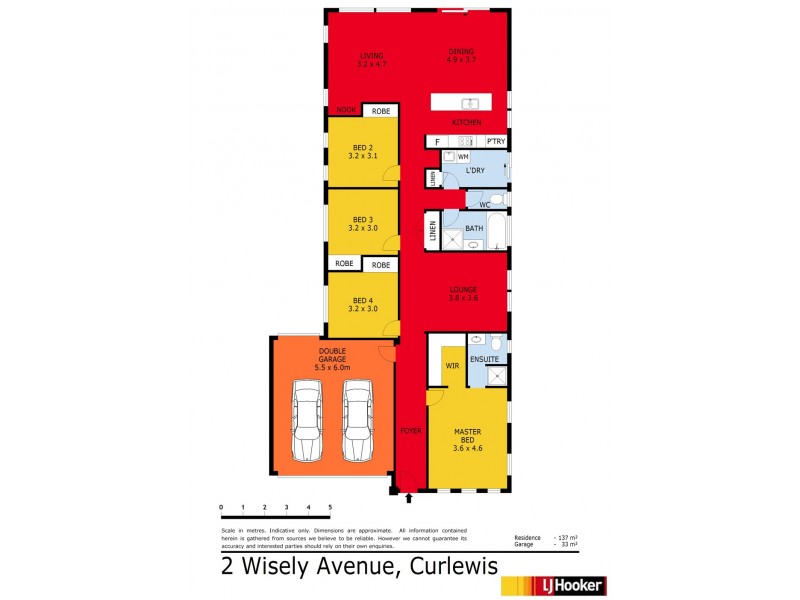 2 Wisely Avenue, Curlewis VIC 3222 Floorplan