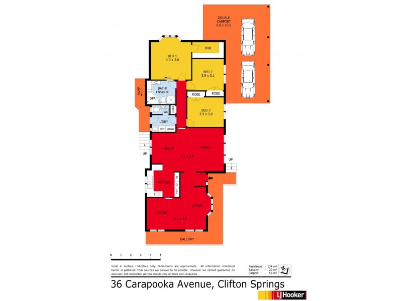 36 Carapooka Avenue, Clifton Springs VIC 3222 Floorplan