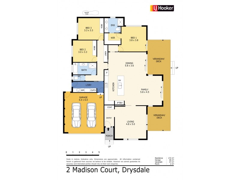 2 Madison Court, Drysdale VIC 3222 Floorplan