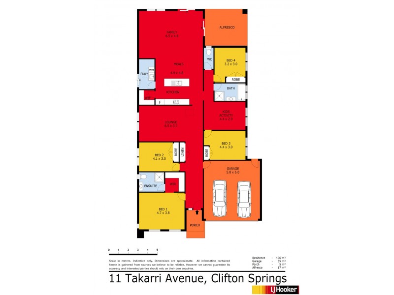 11 Tarkarri Avenue, Clifton Springs VIC 3222 Floorplan