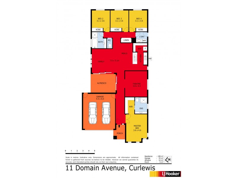 11 Domain Avenue, Curlewis VIC 3222 Floorplan