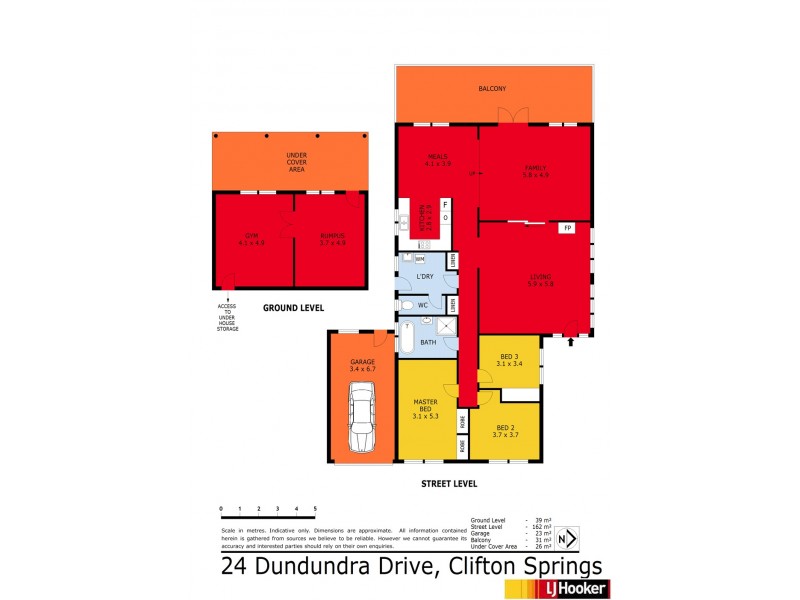 24 Dundundra Drive, Clifton Springs VIC 3222 Floorplan