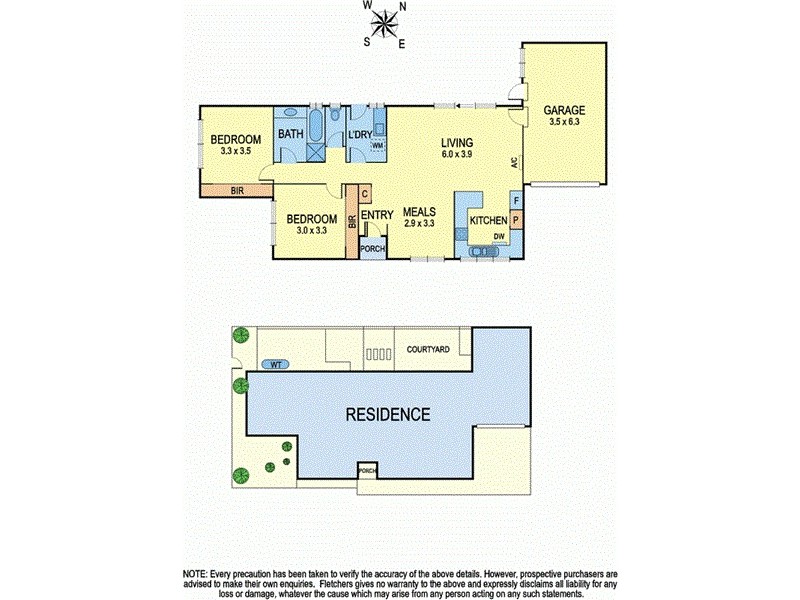 1/31 Boonderabbi Dr, Clifton Springs VIC 3222 Floorplan