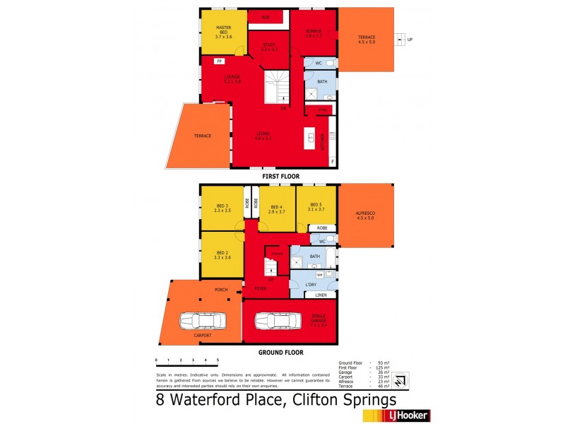 8 Waterford Place, Clifton Springs VIC 3222 Floorplan