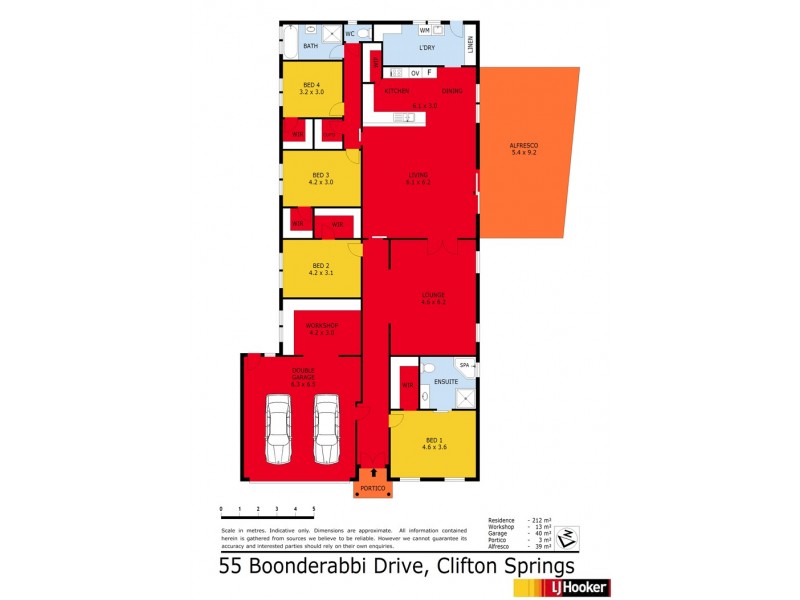 55 Boonderabbi Drive, Clifton Springs VIC 3222 Floorplan