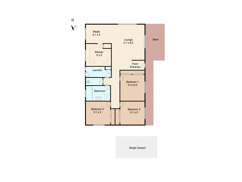 2 Barongarook Drive, Clifton Springs VIC 3222 Floorplan