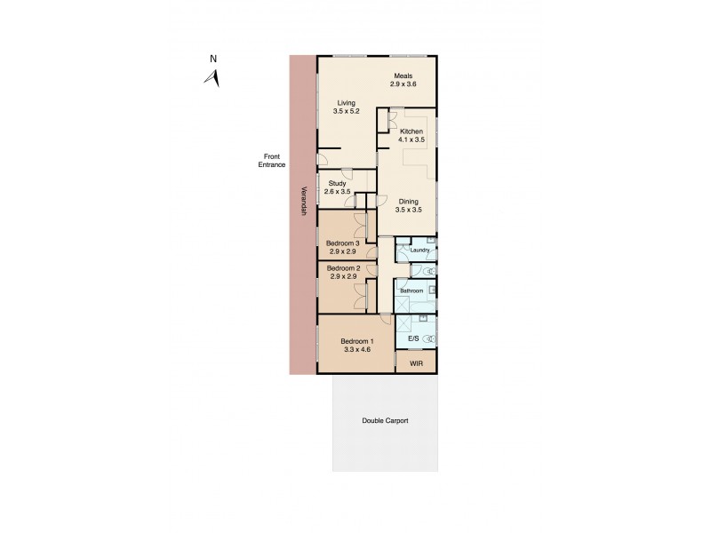 3 Dandarigga Drive, Clifton Springs VIC 3222 Floorplan