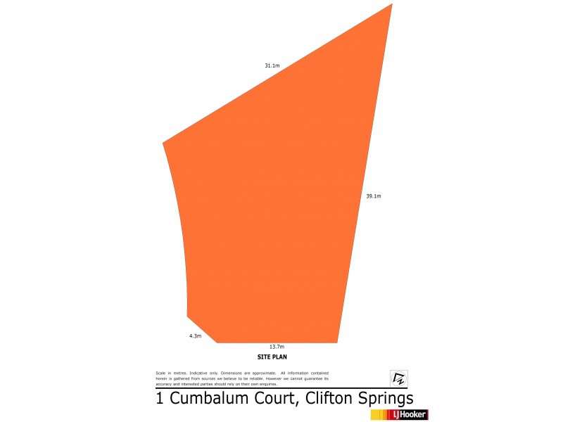 1 Cumbalum Court, Clifton Springs VIC 3222 Floorplan