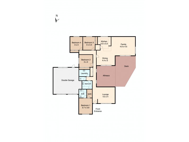 12 Talinga Court, Clifton Springs VIC 3222 Floorplan