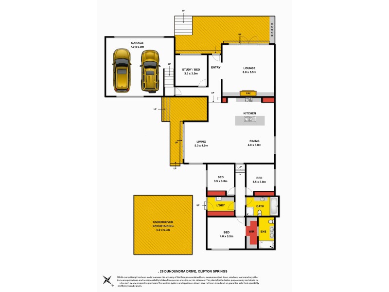 29 Dundundra Drive, Clifton Springs VIC 3222 Floorplan