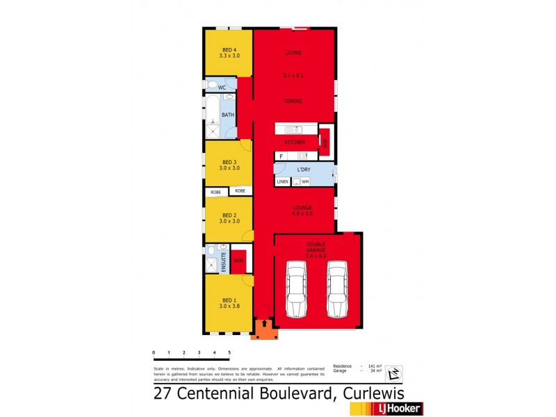 27 Centennial Boulevard, Curlewis VIC 3222 Floorplan