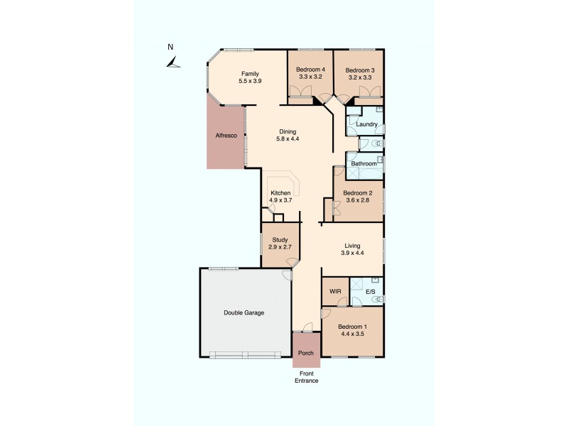 33 Barrands Lane, Clifton Springs VIC 3222 Floorplan