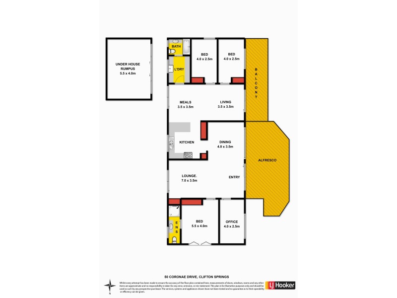 50 Coronae Drive, Clifton Springs VIC 3222 Floorplan