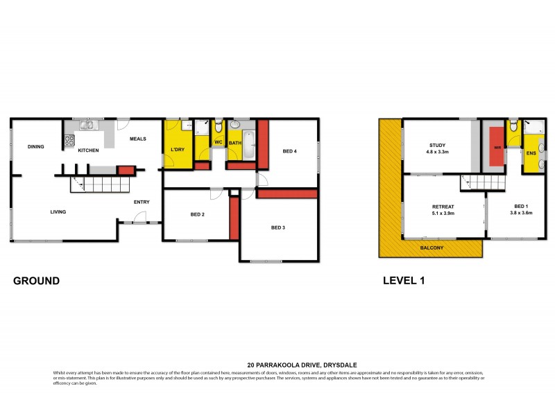 20 Parrakoola Drive, Clifton Springs VIC 3222 Floorplan