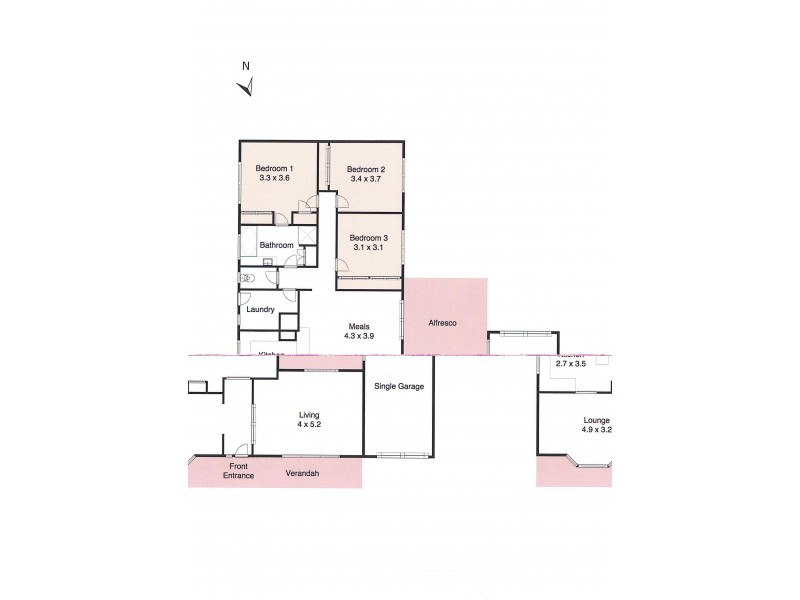 72 Mirrabooka Drive, Clifton Springs VIC 3222 Floorplan