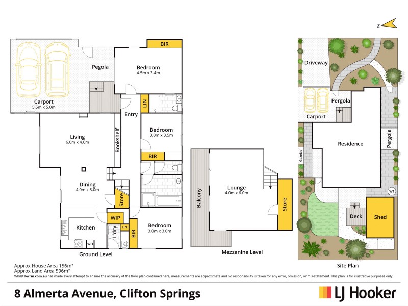 8 Almerta Avenue, Clifton Springs VIC 3222 Floorplan