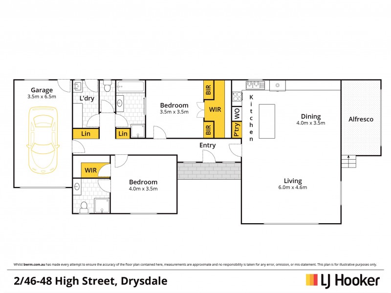 2/46-48 High Street, Drysdale VIC 3222 Floorplan