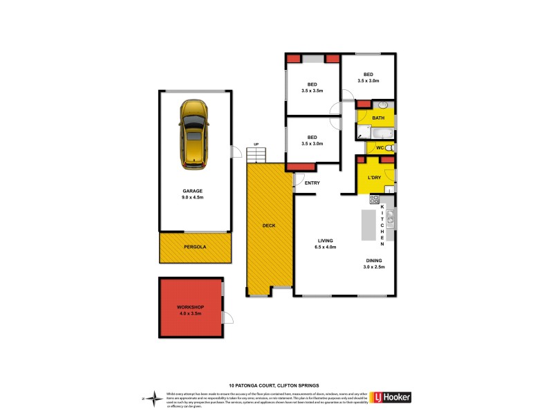 10 Patonga Court, Clifton Springs VIC 3222 Floorplan