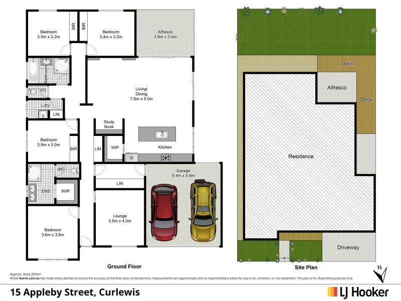 15 Appleby Street, Curlewis VIC 3222 Floorplan