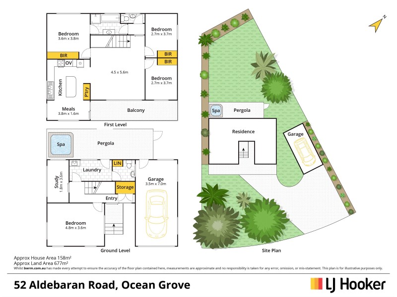 52 Aldebaran Road, Ocean Grove VIC 3226 Floorplan