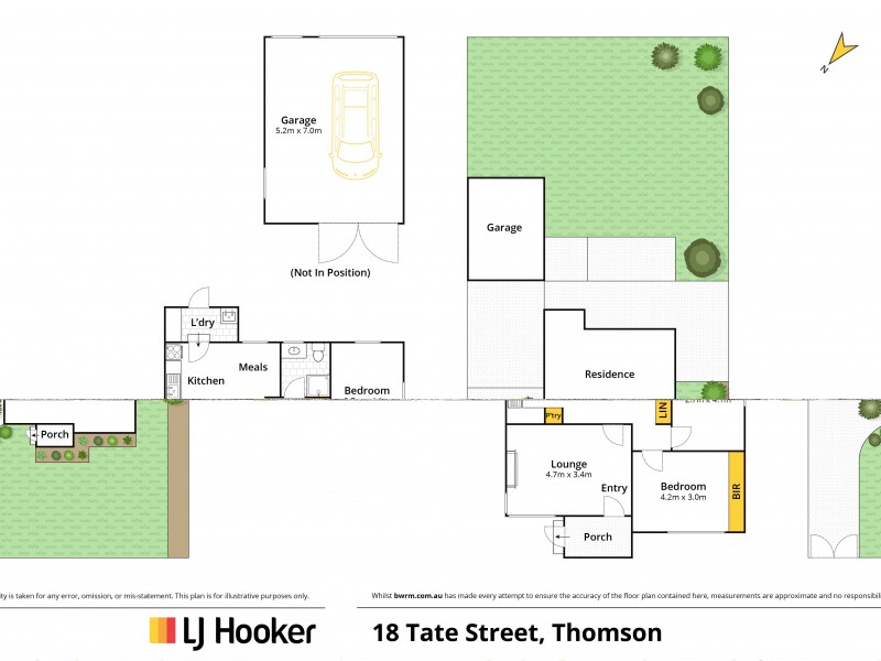 18 Tate Street, Thomson VIC 3219 Floorplan