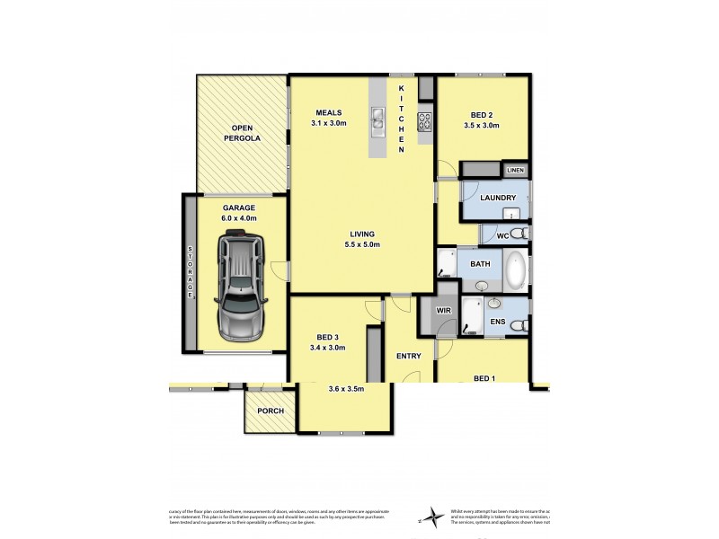 2/15 Parkway Place, Clifton Springs VIC 3222 Floorplan