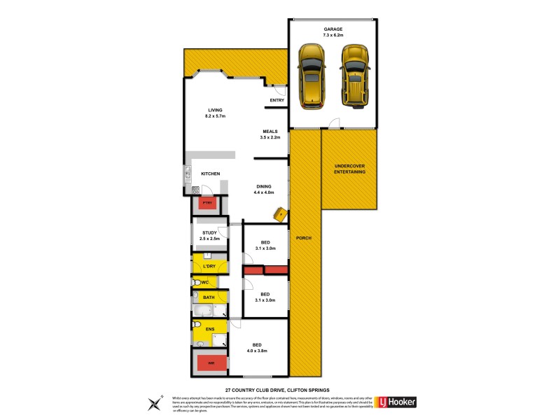 27 Country Club Drive, Clifton Springs VIC 3222 Floorplan