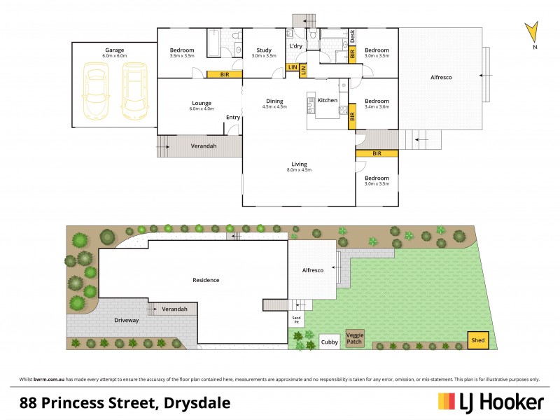 88 Princess Street, Drysdale VIC 3222 Floorplan