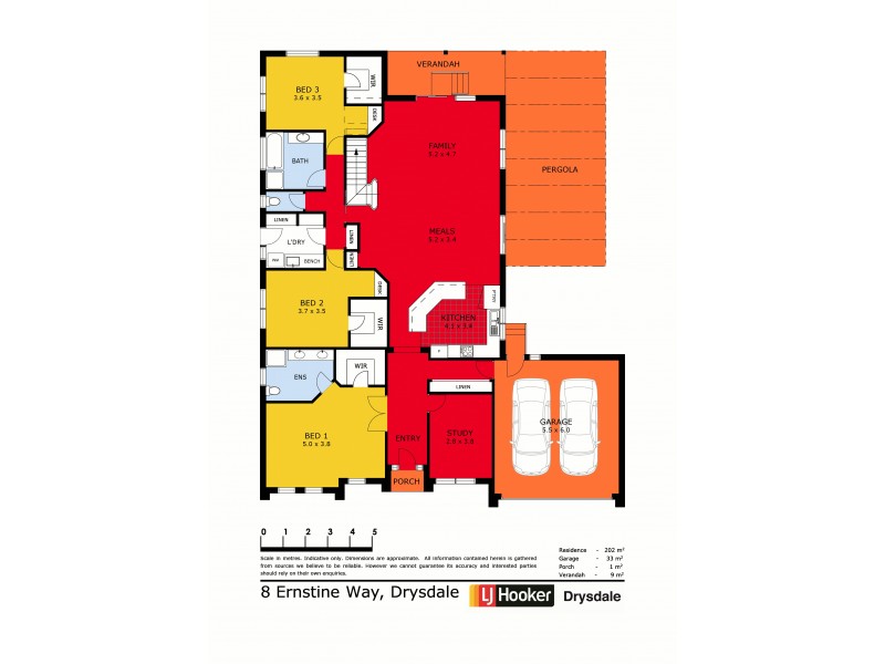 8 Ernstine Way, Drysdale VIC 3222 Floorplan