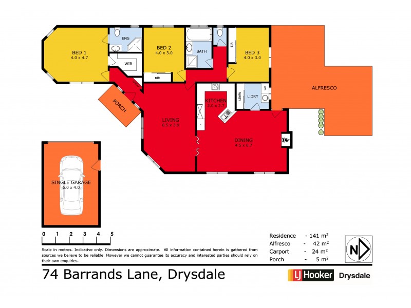 74 Barrands Lane, Drysdale VIC 3222 Floorplan