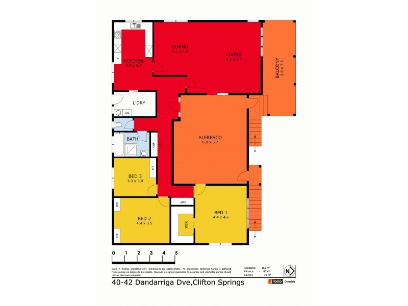 40-42 Dandarriga Drive, Clifton Springs VIC 3222 Floorplan
