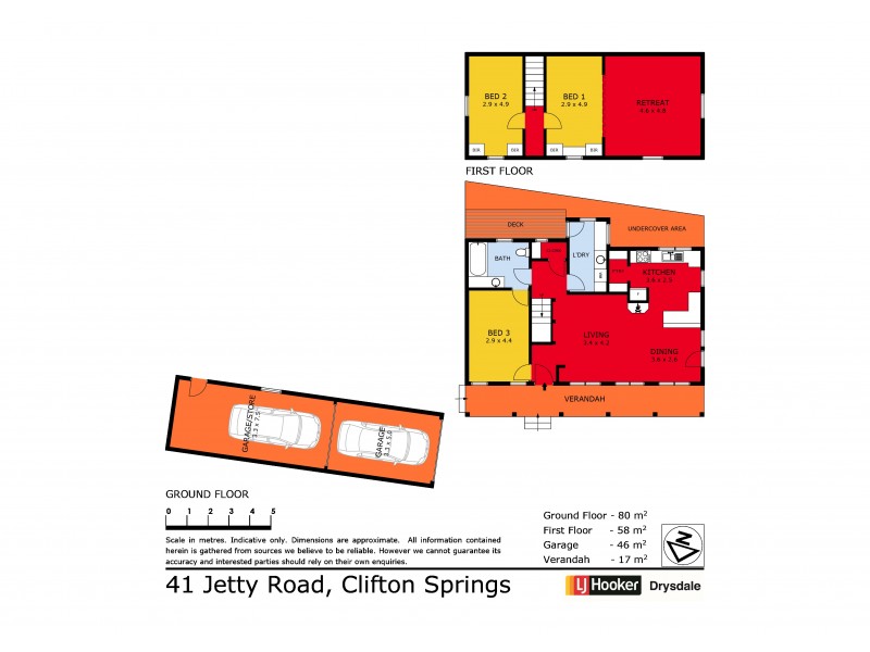 41 Jetty Road, Clifton Springs VIC 3222 Floorplan