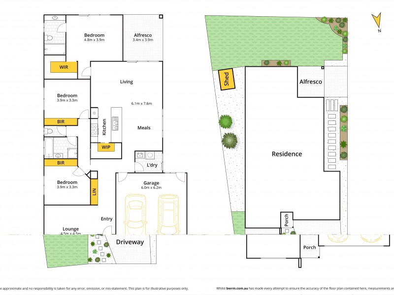 46 Northsun Road, Curlewis VIC 3222 Floorplan