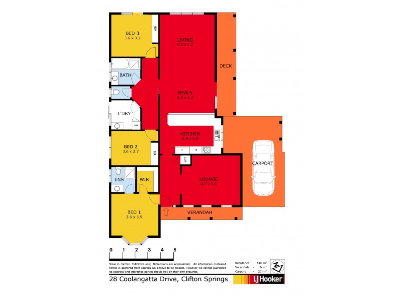 28 Coolangatta Drive, Clifton Springs VIC 3222 Floorplan