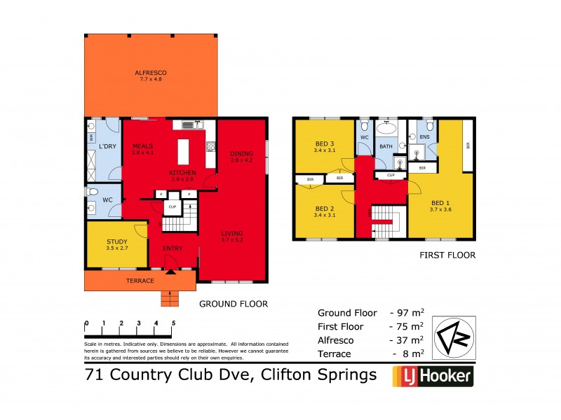 71 Country Club Drive, Clifton Springs VIC 3222 Floorplan