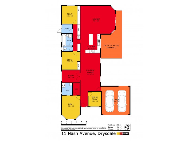 11 Nash Avenue, Drysdale VIC 3222 Floorplan