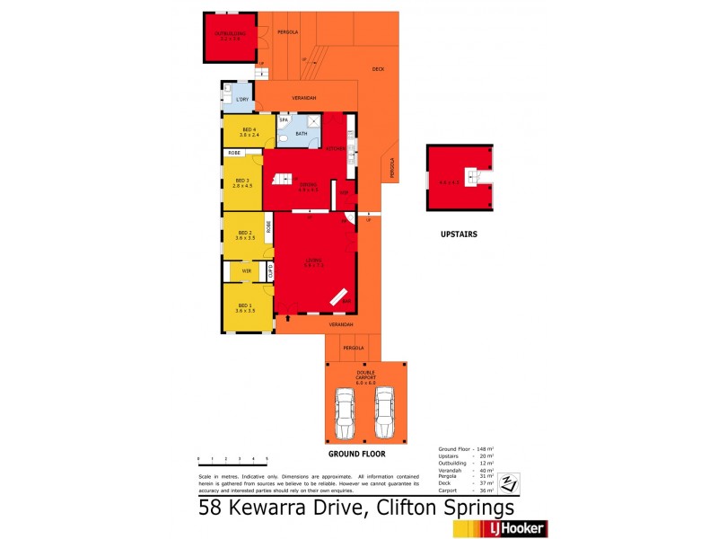 58 Kewarra Drive, Clifton Springs VIC 3222 Floorplan