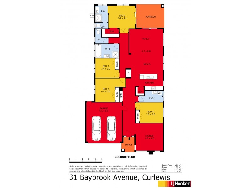 31 Baybrook Avenue, Curlewis VIC 3222 Floorplan
