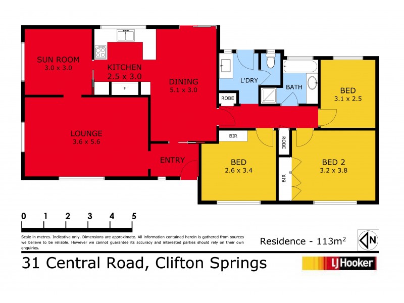 31 Central Road, Clifton Springs VIC 3222 Floorplan